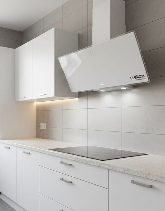 Витяжка похила Elica SHIRE WH/A/90 НОВА