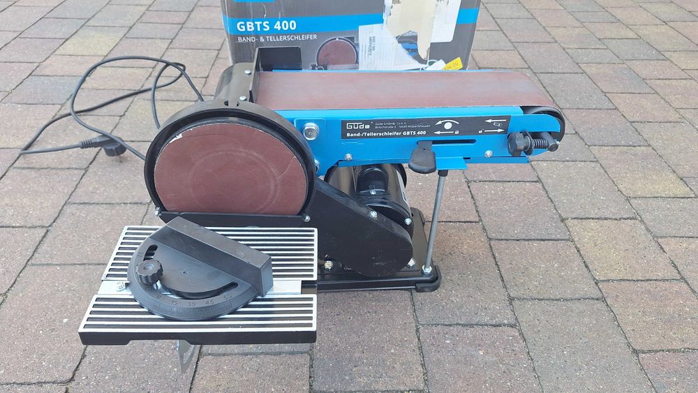 Szlifierka taśmowa GÜDE Gbts 400 na pasy 915×100 mm