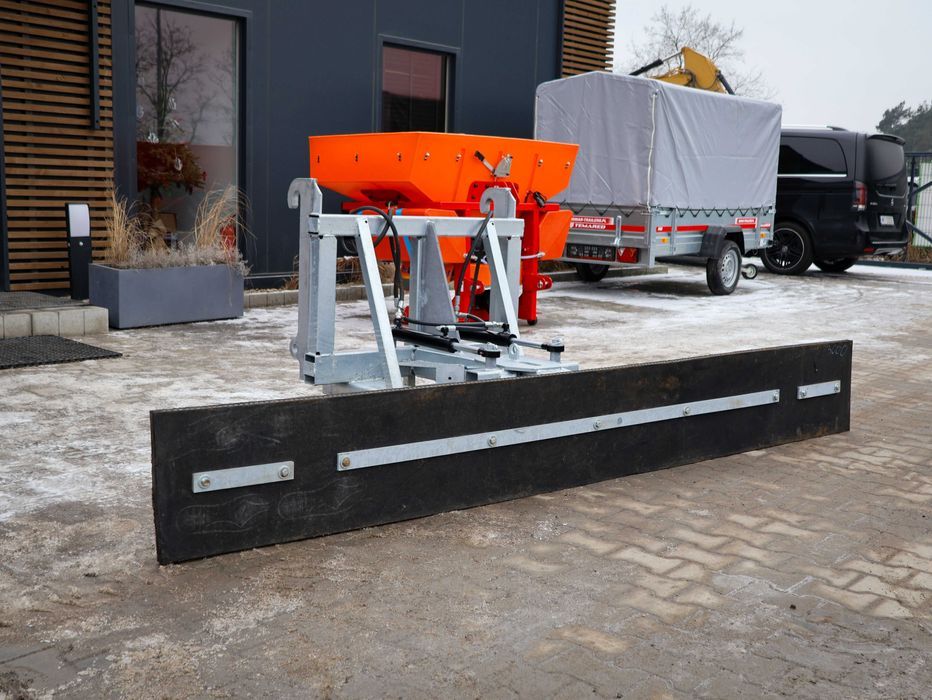 Zgarniacz do obornika hydrauliczny 240cm/180cm/200cm/220cm/260cm/300cm ocynkowany mocowanie 3w1 GWARANCJA | DOSTAWA CAŁA POLSKA!!