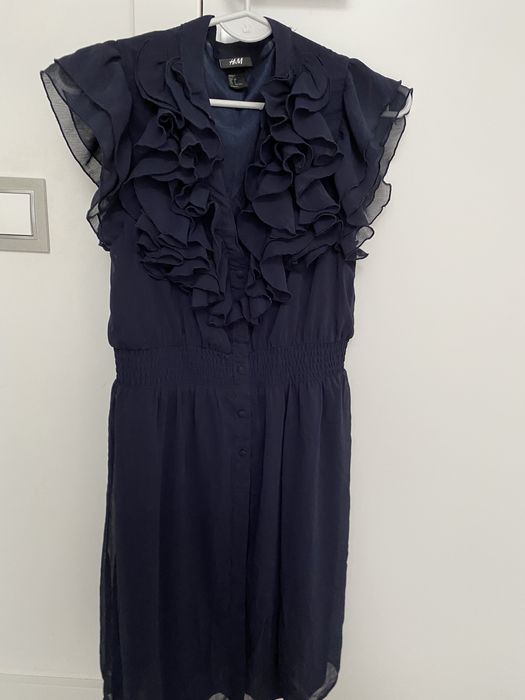Sukienka granatowa z HM roz 36
