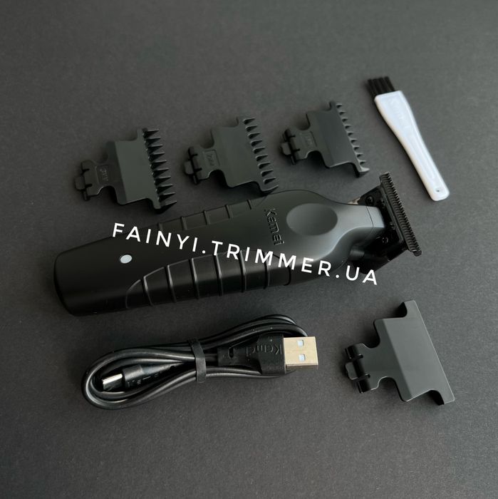 ‼️БАРБЕР‼️Kemei-2299 тример для стрижки бороди голови вусів окантовки