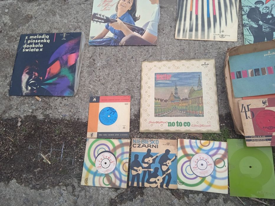 Winyle płyty winylowe prl komplet