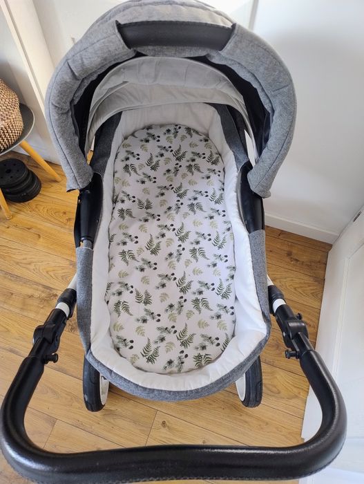 Wózek 3w1 Bebetto Holland szary