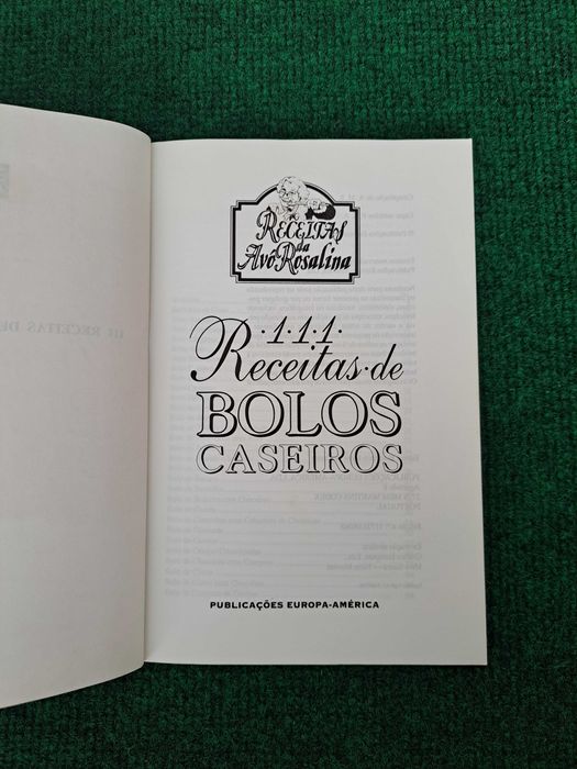 111 Receitas de Bolos Caseiros - Receitas da Avó Rosalina