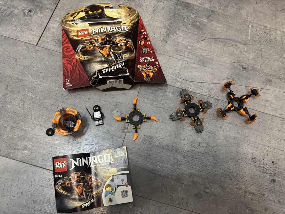 Lego Ninjago Cole Spinjitzu 70662