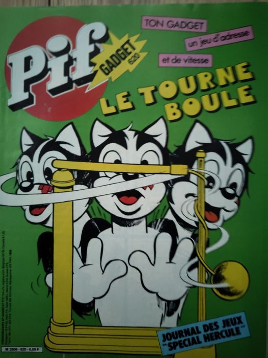 Оригінальний журнал коміксів PIF  (ПІФ) французькою мовою.