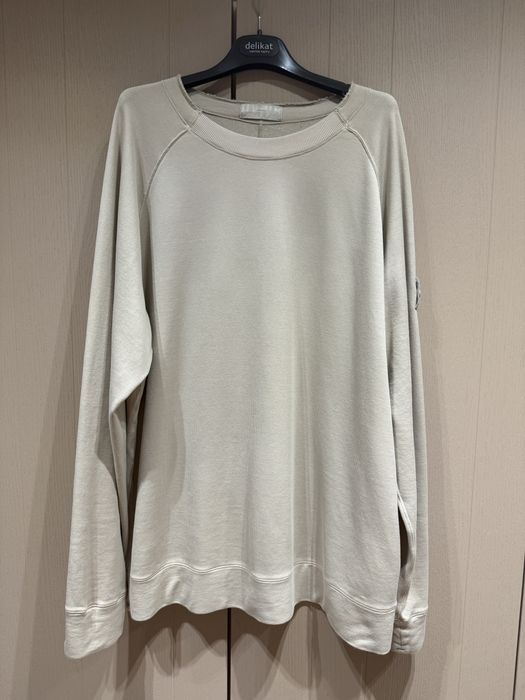 Stone island Ghost piece beige sweatshirt