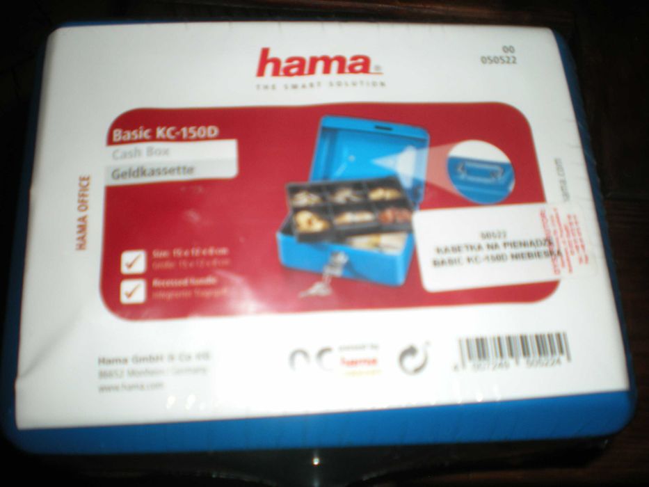 Kasetka na pieniądze hama Basic KC-150D