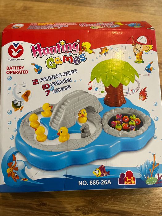 Hunting games ( гра ловити жабок та каченят)