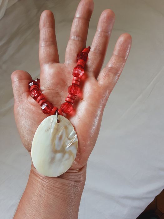 Piekny naszyjnik styl Boho Unikat