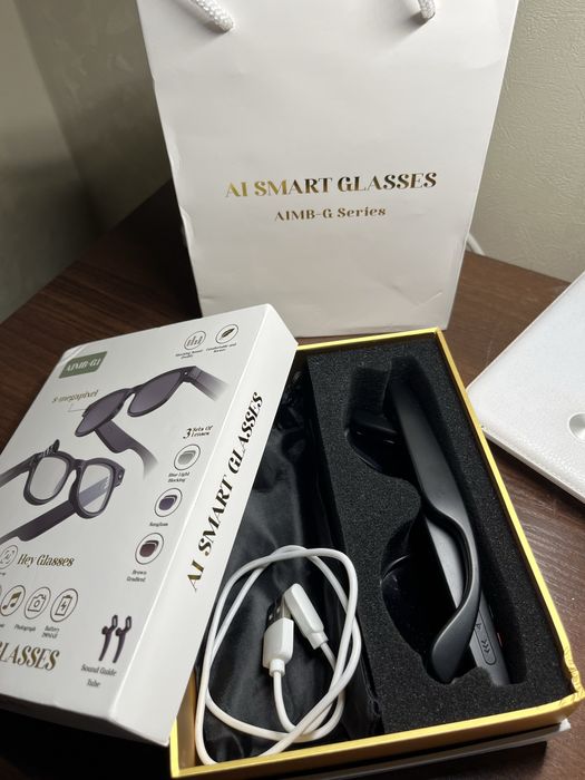 Окуляри з відеокамерою AIMB–G1 AI  Smart Glasses