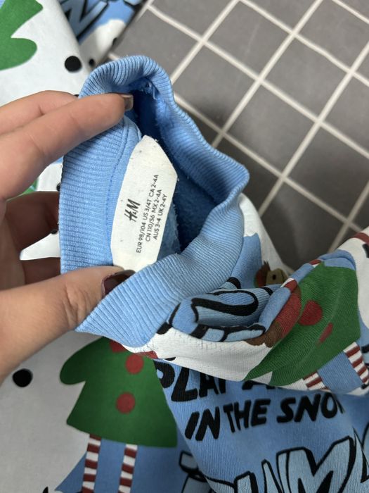 Костюм утеплений H&M реглан+штани 98/104 розмір