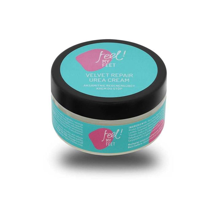 Feel My Feet – Velvet Repair Urea Cream, 100 ml Aksamitnie regenerujący krem do stóp