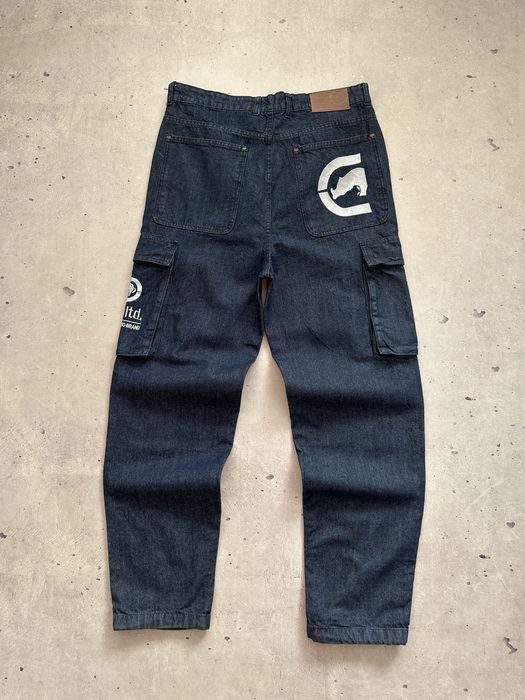 Ecko Unltd Baggy Cargo Pants Jeans Original Y2K SK8 карго штани джинси