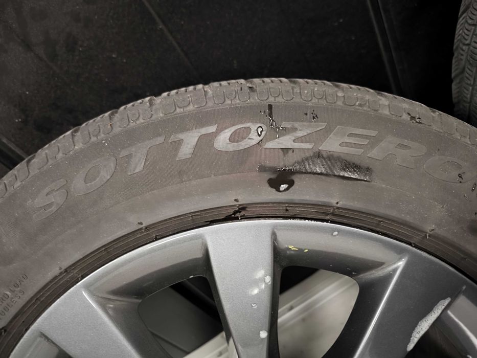 Oryginalne felgi 17 5*112 audi a6 + opony zimowe. Cena za Komplet