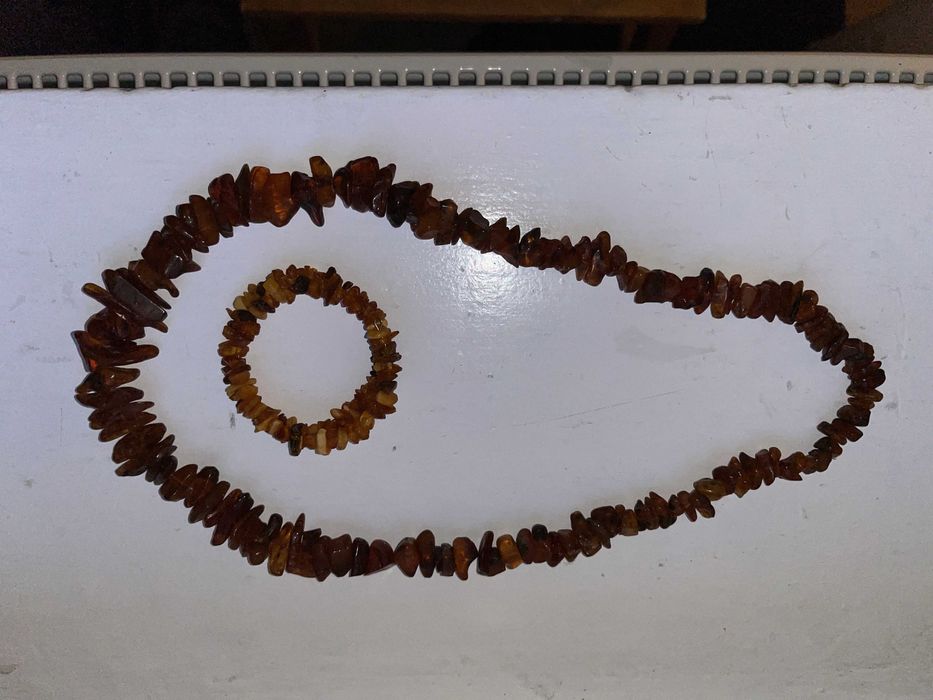 Naszyjnik z bursztynu