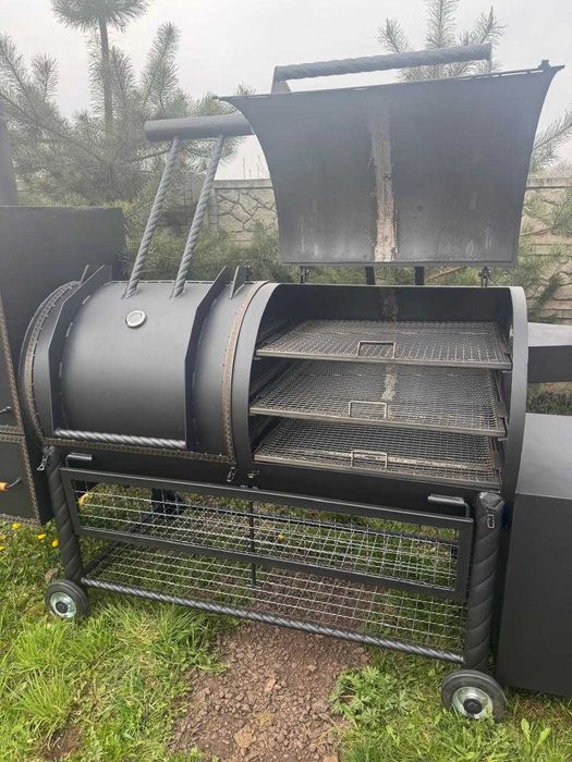 Smoker-grill-wędzarnia 3w1