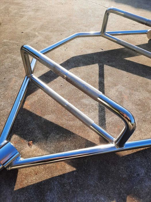 Barra Cromada Hexagonal 35KG - BOXPT