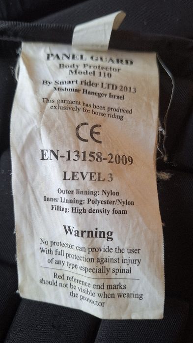 Colete Smartrider equitação