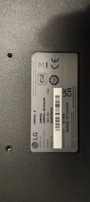 Monitor LCD LG  24 cale