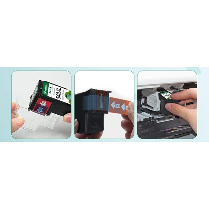 Tusz 540 541 XL do Canon Pixma TS5150 TS5151 MG3650 MG3600 MX375 MX475
