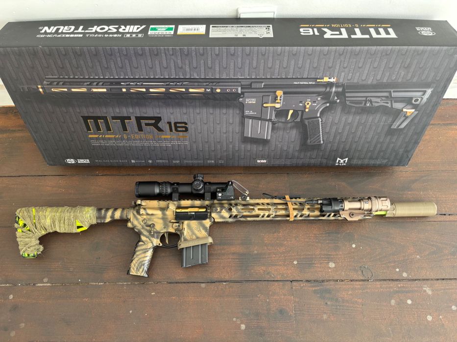 Airsoft M4 GBB MTR16