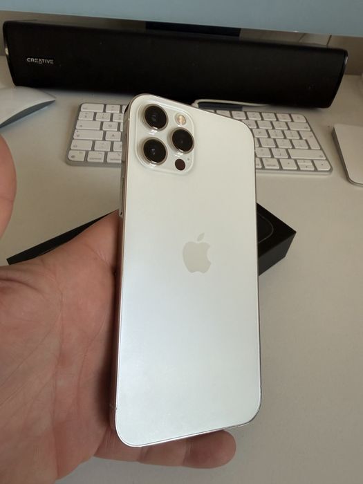 iPhone 12 Pro Max 512gb Silver Bateria 100%