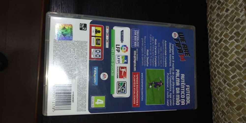 jogos psp THE SIMES 2, DRIVER 76, FIFA2014, CARROS