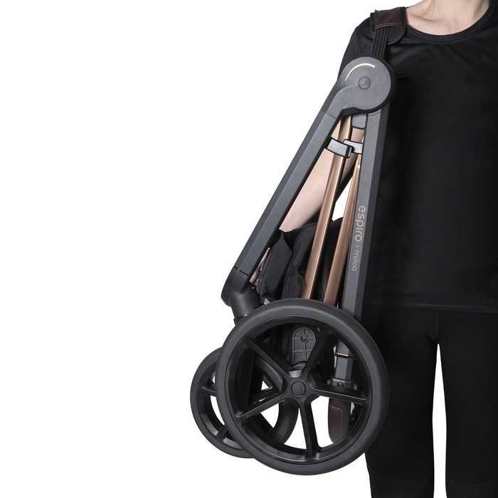 Wózek Espiro Miloo 2w1,dużo dodatków, lekki,duża gondola