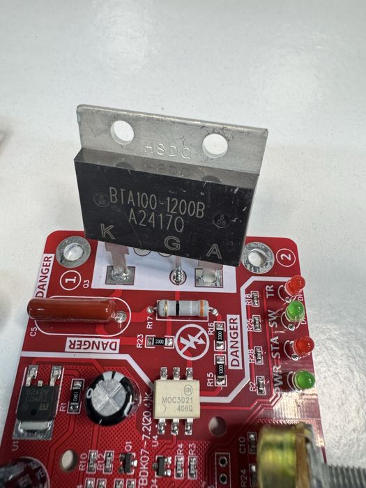 Контролер таймер для точкового зварювання 100А з дисплеєм NY-D01