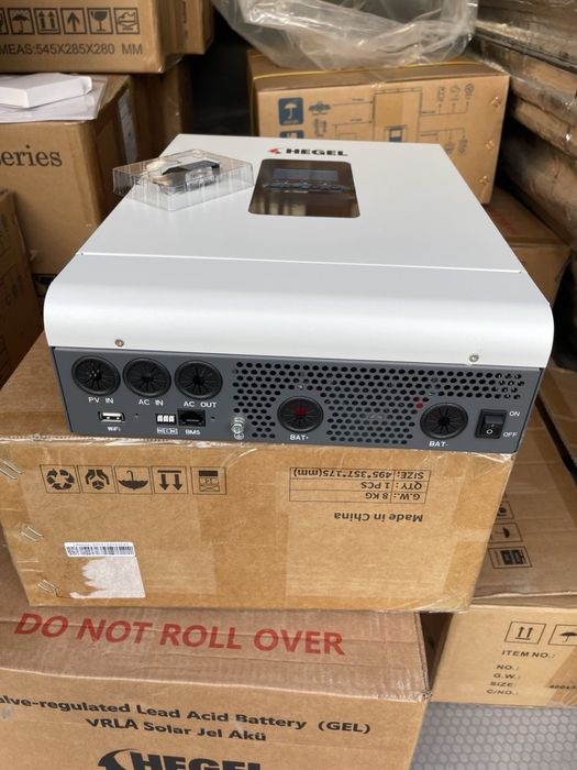 Гібридний інвертор на 3.6кв 24V. ДЖБ. Джерело безперебійного живлення