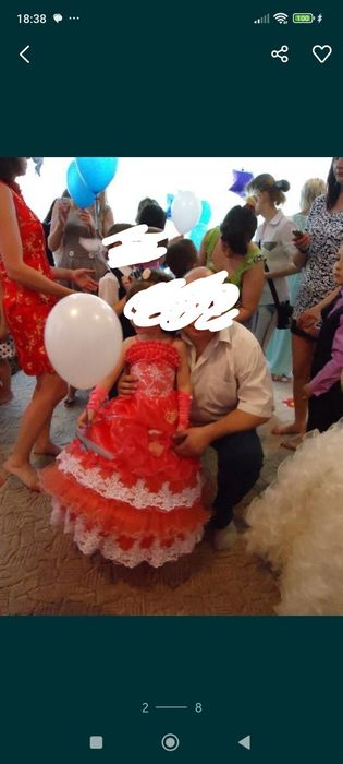 нарядное     платье для девочки