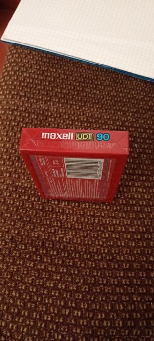 Maxell UD II 90 cassette audio  nova selada