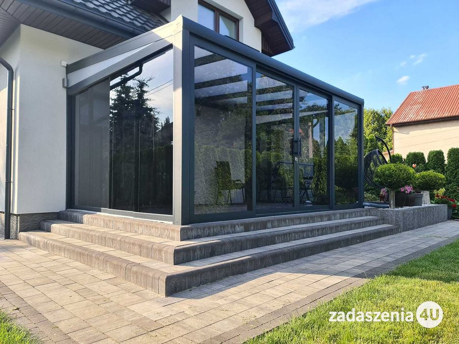 Zadaszenie tarasu Pergola Ogród zimowy Szklane zabudowy Ściany przesuwne pl