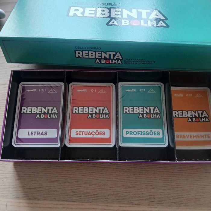Jogo Rebenta a bolha César Mourão [novo]