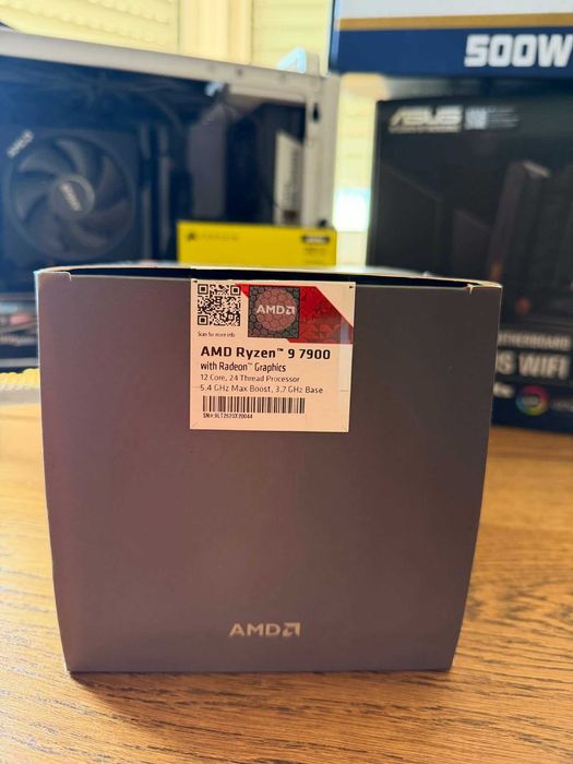 PC Ryzen 9 7900 / 32GB DDR5 6000 / SN850X / AM5 / GTX 1660 Super 6GB