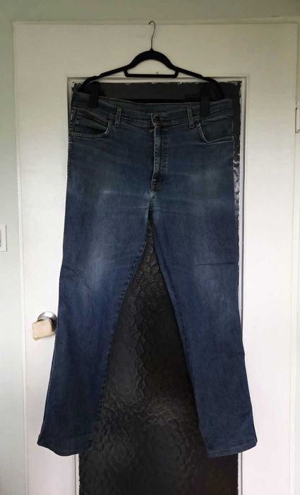 Wrangler Texas Stretch W40 L32 Jeansy Męskie Regular Duży Rozmiar