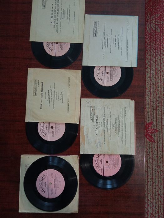 Пластинки,  винил 70-90х