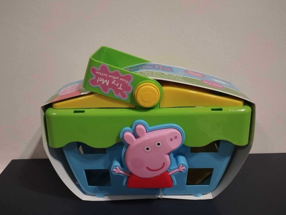 Koszyk Piknikowy Zakupowy Dla Malucha Świnka Peppa Sorter Kształtów