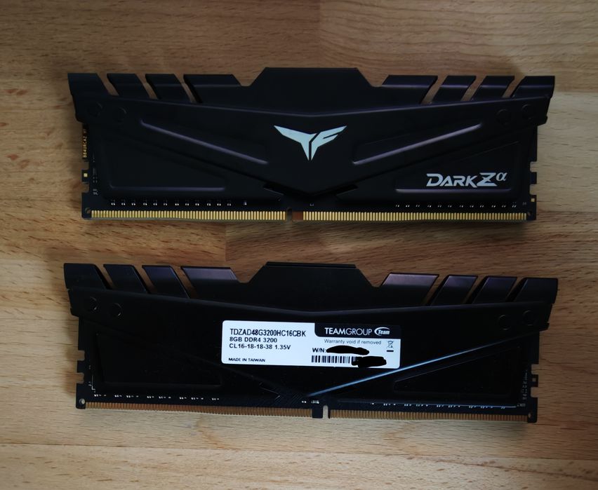 TeamGroup 2x8GB DDR4 3200 memória RAM