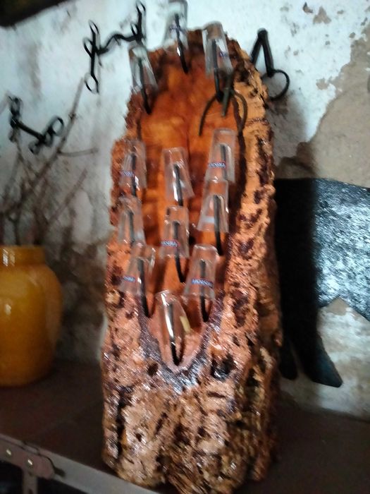 Tampo de barril em madeira