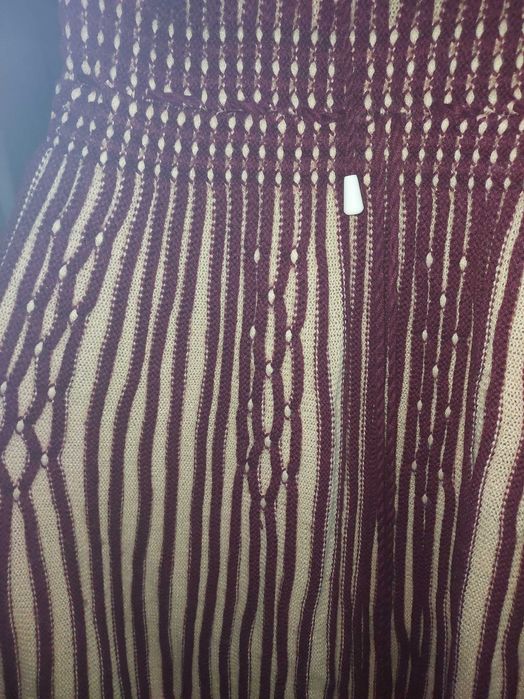 Sukienka dziana do łydki