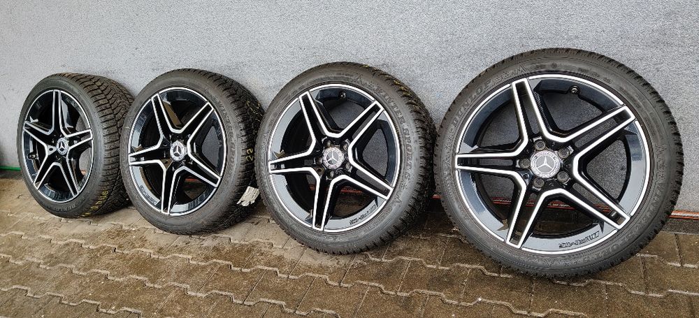 "18  5x112 Mercedes  CLA CLE A S całe koła zimowe