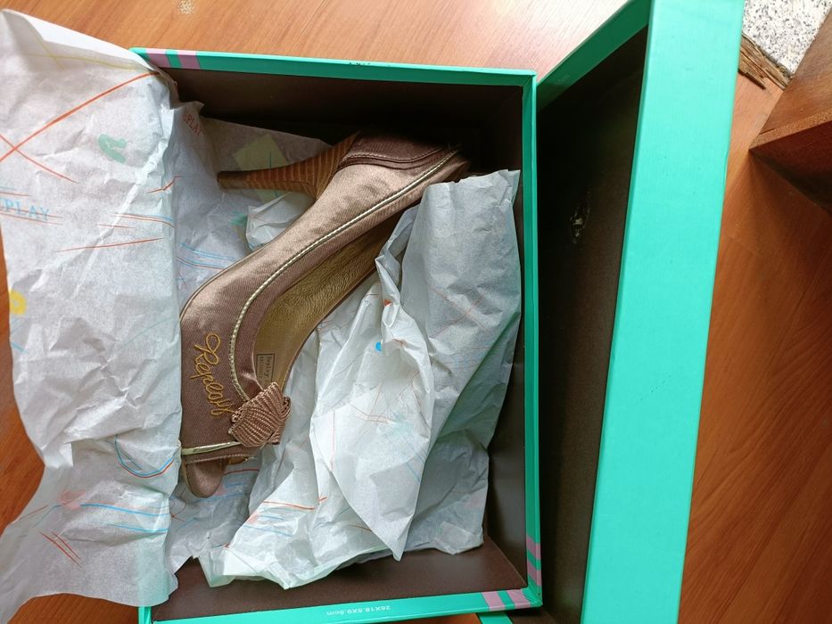 Sapatos com laço Replay