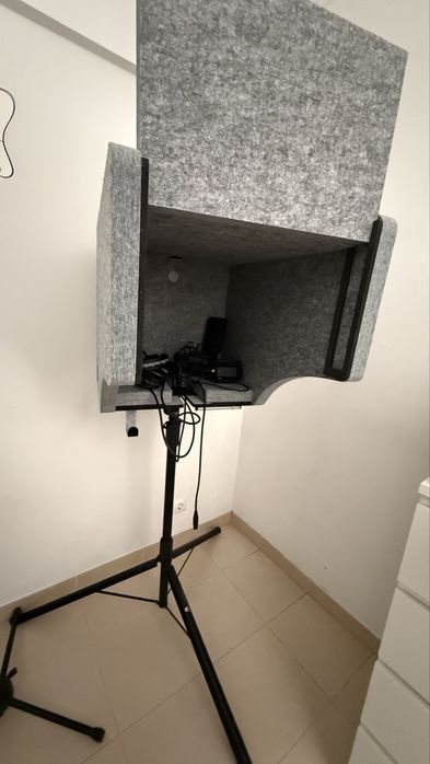 Vocal head booth t.akustik