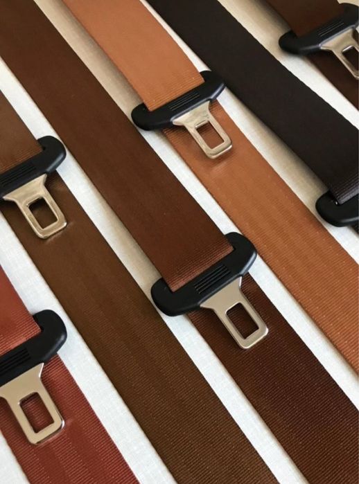 Замена цвета ремней безопасности авто