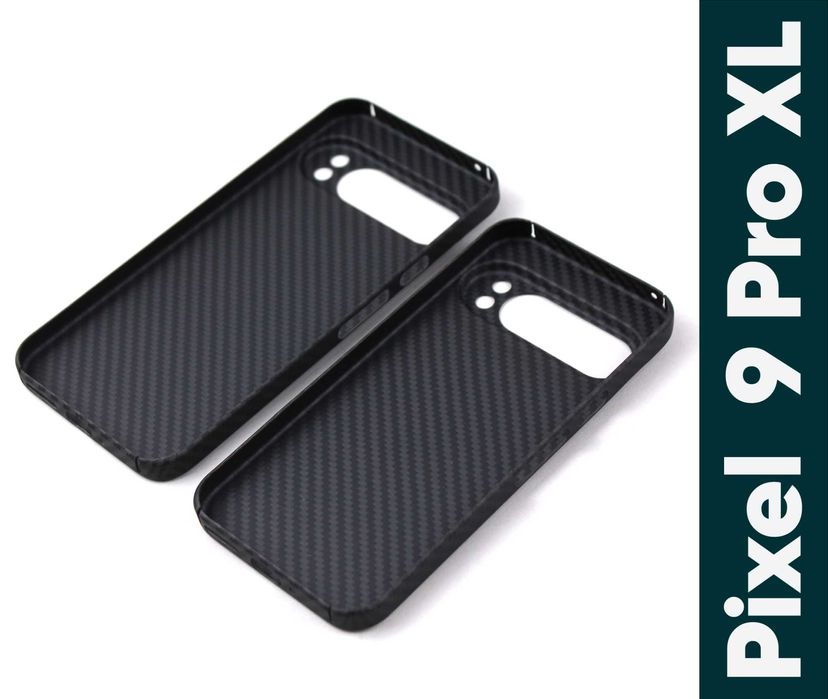 Чехол из настоящего карбона для Google Pixel 9 | 9Pro | Pro XL
