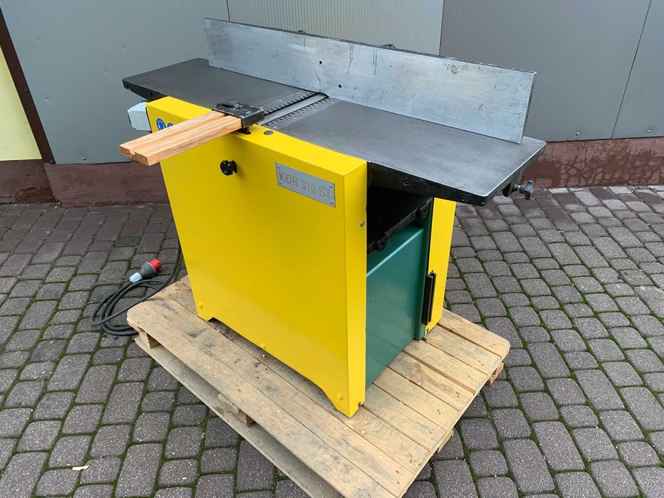 Heblarka wyrówniarka grubościówka strugarka KDR 30 cm 4 noże 380v