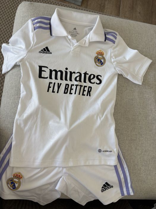 Equipamento Real Madrid crianca