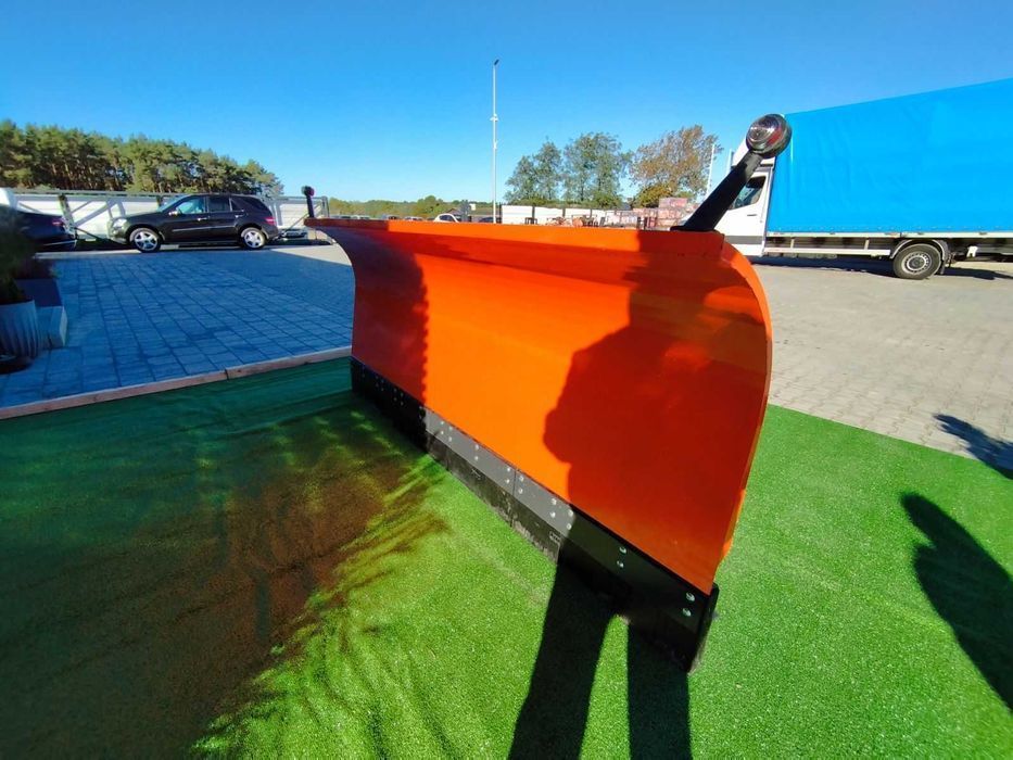 Pług prosty komunalny do śniegu Metal-Technik spych śnieżny